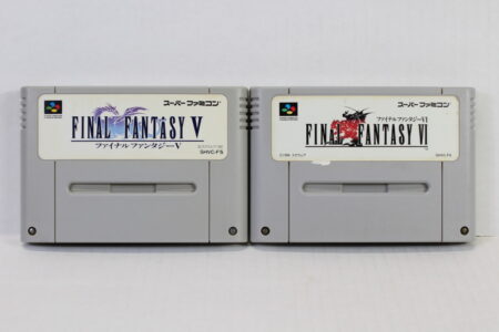 Lot of 2 Final Fantasy V VI 5 6 (B) Nintendo Super Famicom SFC