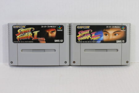 Lot of 2 Street Fighter II 2 & Turbo SFC (C) Nintendo Super Famicom SFC