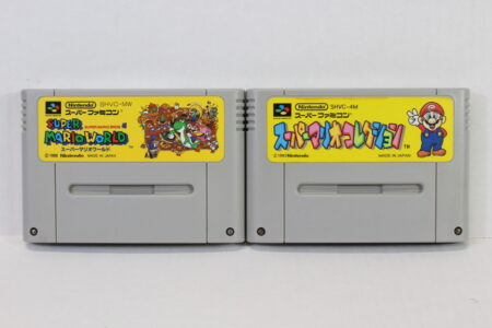 Lot of 2 Mario World & Collection / All-Stars (C) Nintendo Super Famicom SFC