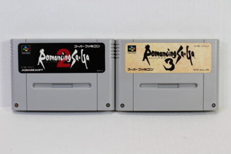 Lot of 2 Romancing Saga 2 3 (B) Nintendo Super Famicom SFC