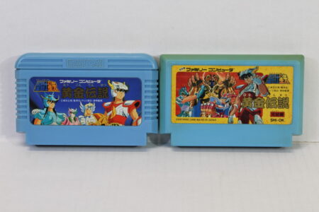 Lot of 2 Saint Seiya & Kanketsu Hen (C) Nintendo Famicom FC