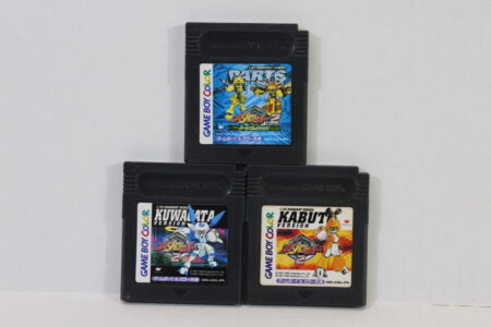 Lot of 3 Medarot 2 Kabuto Kuwagata Version Parts Collection (B) Nintendo GameBoy GB