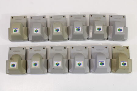Wholesale lot of 12 Official Nintendo Rumble Pack for Nintendo 64 (For Parts or Repair) Nintendo 64 N64