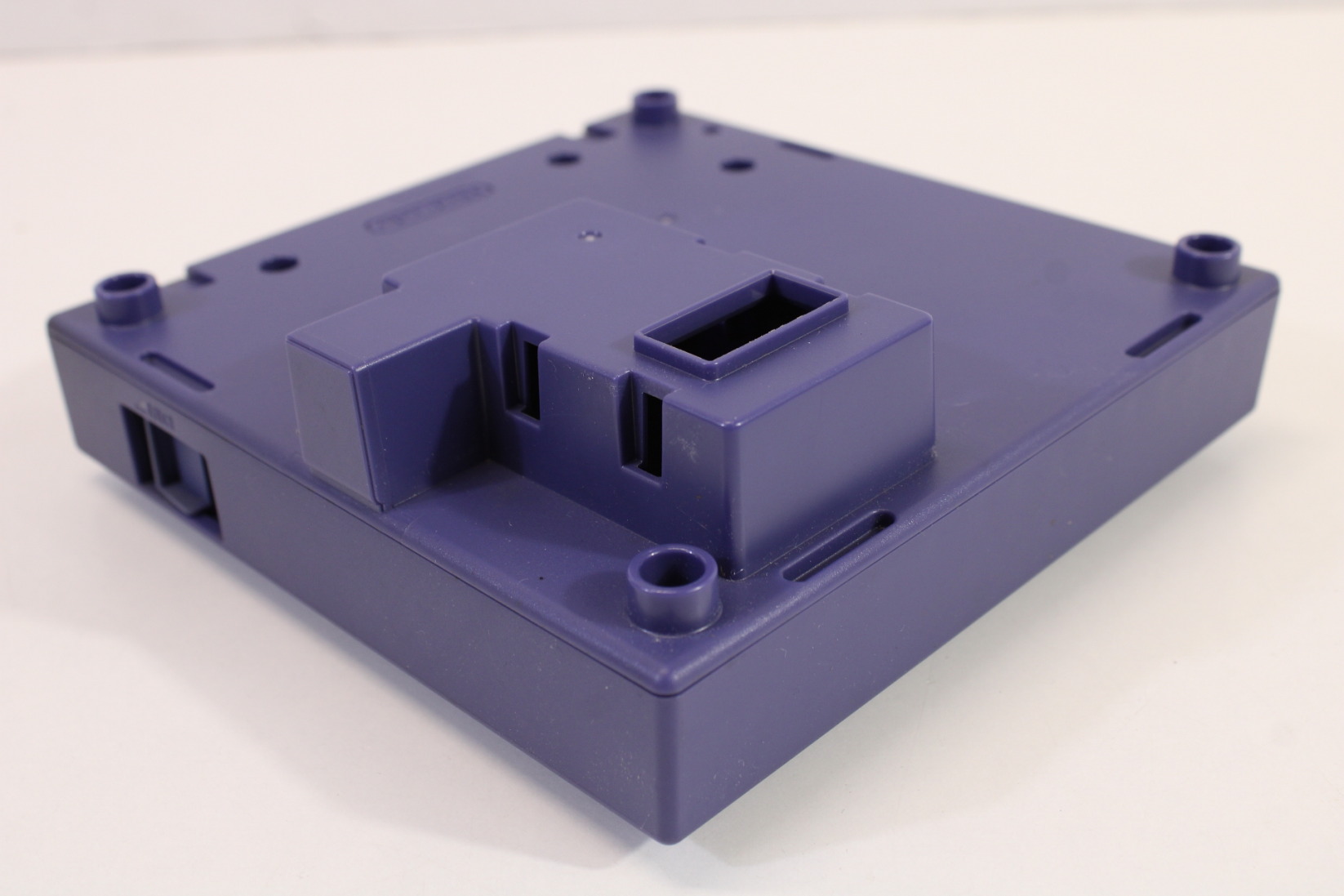 Componente Gamecube Nintendo GameCube Gameboy Player Shell Only Indigo Purple Discolored ...
