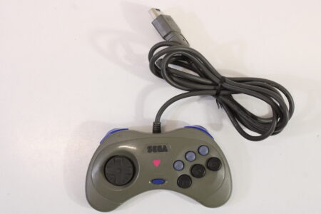 Official Sega Saturn Gray Controller HSS-0101 OEM SS (B)