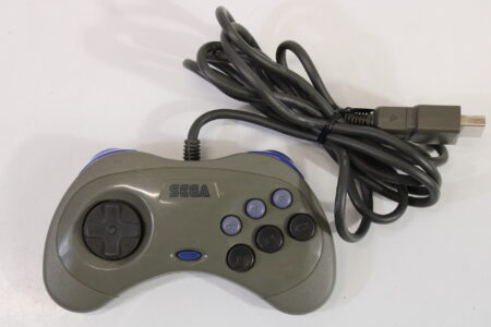 Official Sega Saturn Gray Controller HSS-0101 OEM SS (B)