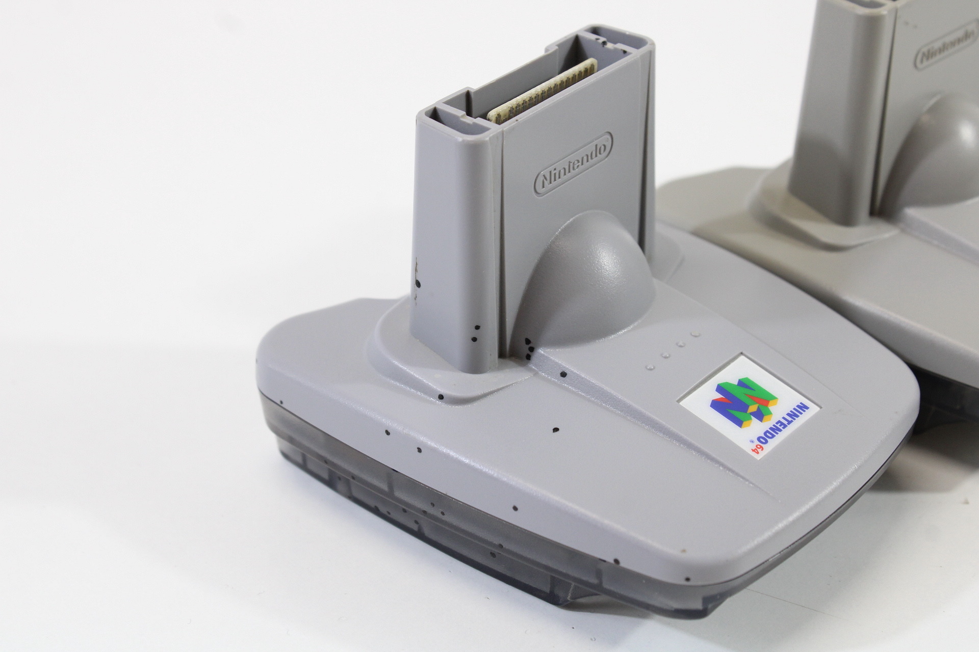 Lot of 2 Official Nintendo GB Transfer Pack for Nintendo 64 N64 (B)