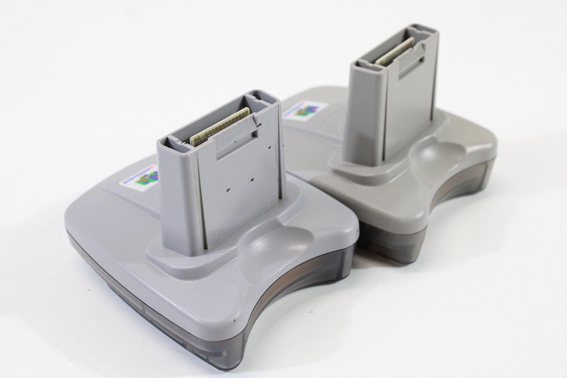 Lot of 2 Official Nintendo GB Transfer Pack for Nintendo 64 N64 (B)