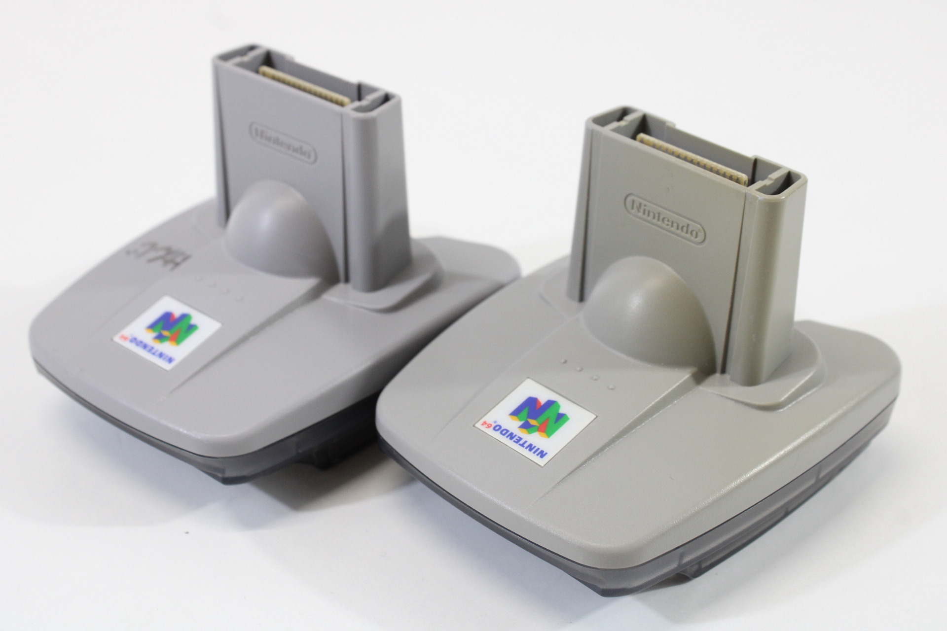 Lot of 2 Official Nintendo GB Transfer Pack for Nintendo 64 N64 (B)