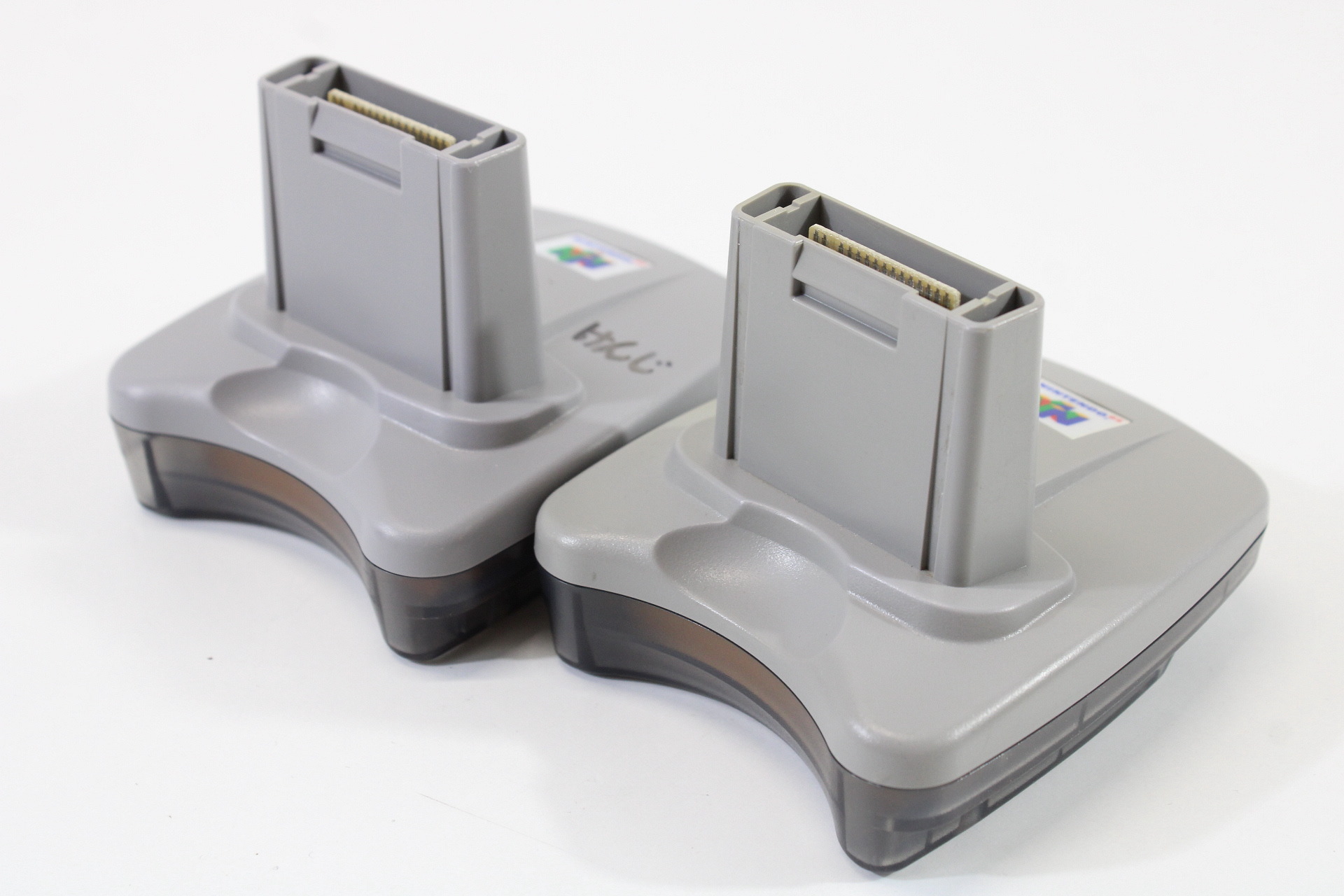Lot of 2 Official Nintendo GB Transfer Pack for Nintendo 64 N64 (B)