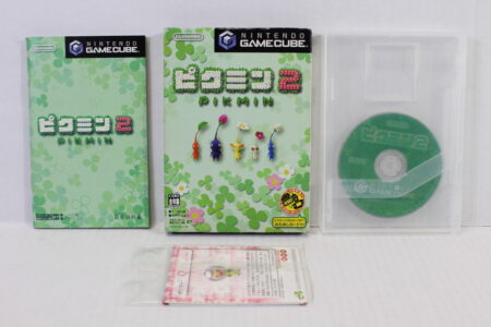 PIKMIN 2 CIB W/ Puzzle Cards (B) Nintendo GameCube GC
