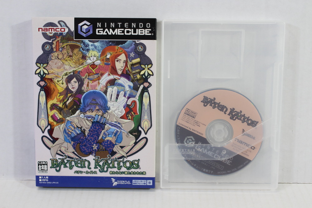 Baten Kaitos 1 Disc 1 & 2 CIB (B) Nintendo GameCube GC