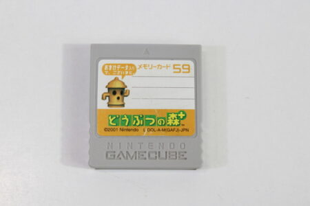 Official Nintendo GameCube Memory Card 59 Blocks Animal Crossing OEM DOL-008 (B) Nintendo GameCube GC