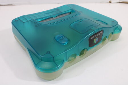 Nintendo 64 Toys R' Us Limited Clear Blue x Clear Console OEM Replacement Shell (B) Nintendo 64 N64