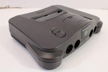 Nintendo 64 Black Console OEM Replacement Shell Region Free (B) Nintendo 64 N64