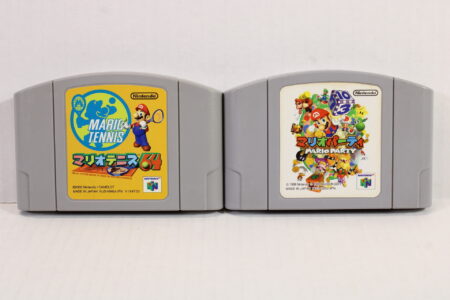 Lot of 2 Mario Tennis 64 & Mario Party 1 (B) Nintendo 64 N64