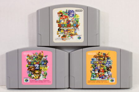 Lot of 3 Mario Party 1 2 3 (B) Nintendo 64 N64