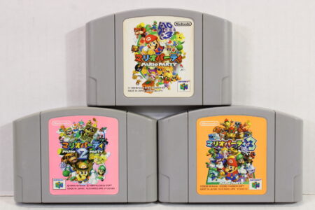 Lot of 3 Mario Party 1 2 3 (B) Nintendo 64 N64