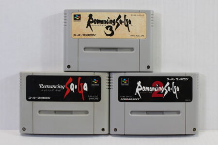Lot of 3 Romancing Saga 1 2 3 (B) Nintendo Super Famicom SFC