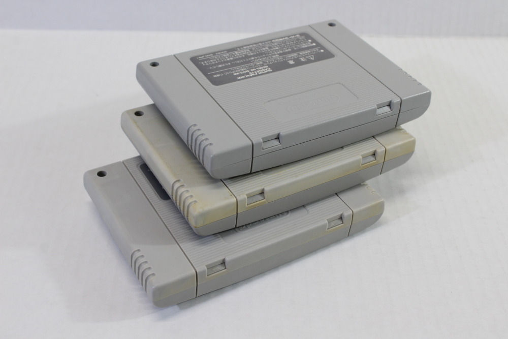 Lot of 3 Dragon Quest 3 5 6 III V VI (B) Nintendo Super Famicom SFC