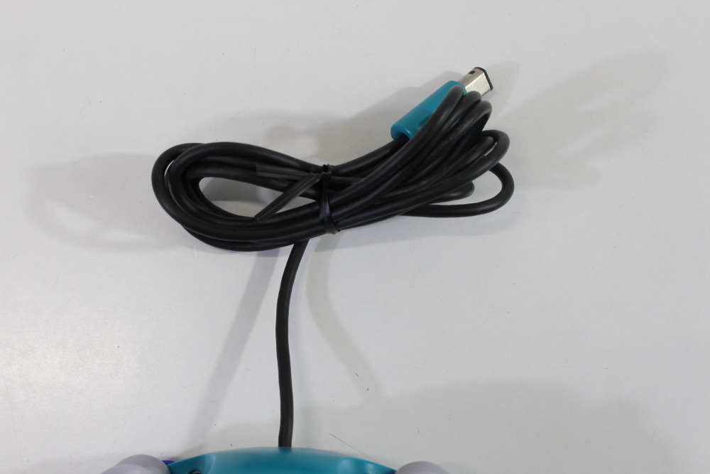 Official Nintendo Gamecube Controller Emerald Blue Teal T3 OEM Cosmetic Wears GC (C)