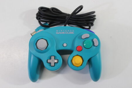Official Nintendo Gamecube Controller Emerald Blue Teal OEM GC (A) Nintendo Gamecube GC