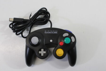Official Nintendo Gamecube Controller Jet Black T3 OEM GC (B) Nintendo Gamecube GC