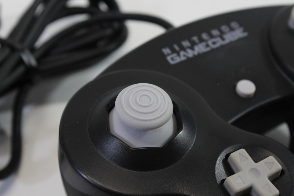 Official Nintendo Gamecube Controller Jet Black T3 OEM GC (B) Nintendo Gamecube GC