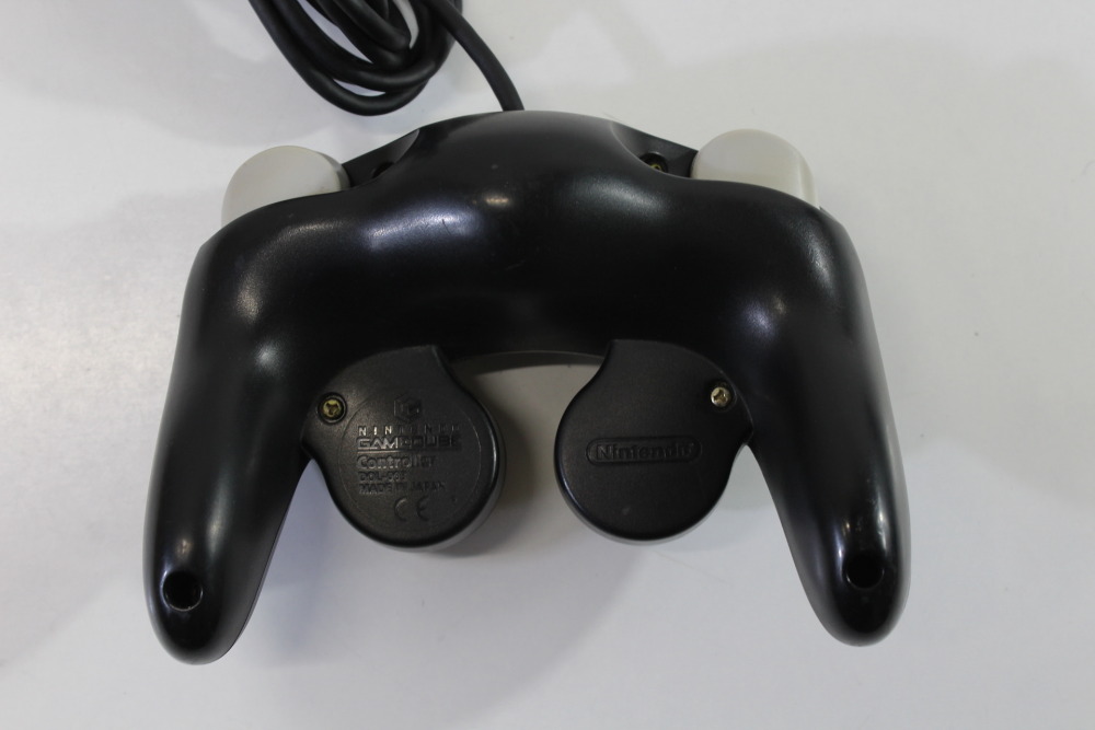 Official Nintendo Gamecube Controller Jet Black T3 OEM GC (B) Nintendo Gamecube GC