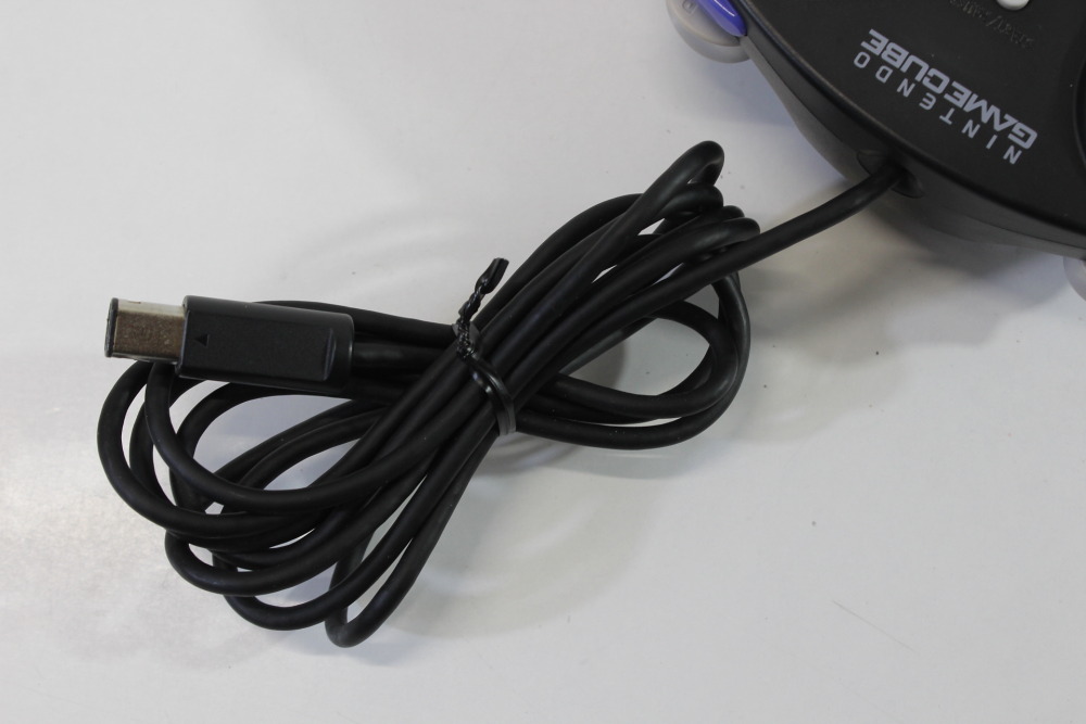 Official Nintendo Gamecube Controller Jet Black T3 OEM GC (B) Nintendo Gamecube GC