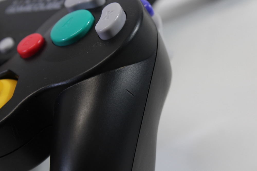 Official Nintendo Gamecube Controller Jet Black T3 OEM GC (A) Nintendo Gamecube GC
