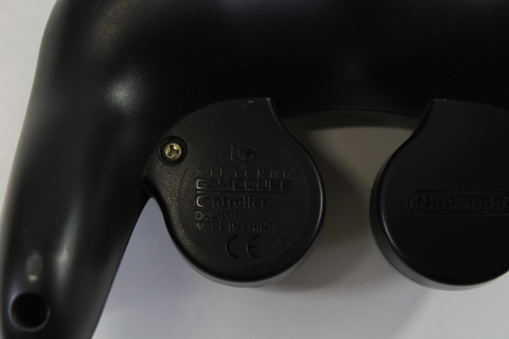 Official Nintendo Gamecube Controller Jet Black T3 OEM GC (A) Nintendo Gamecube GC