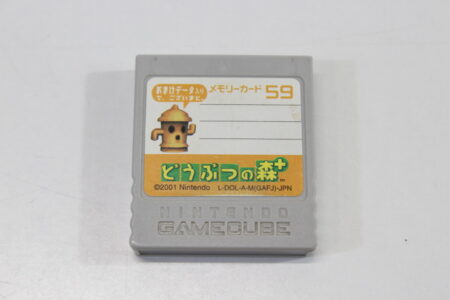 Official Nintendo GameCube Memory Card 59 Blocks Animal Crossing OEM DOL-008 (B) Nintendo GameCube GC