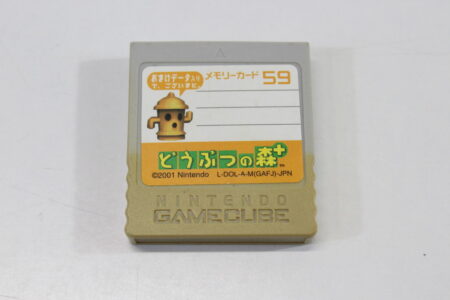 Official Nintendo GameCube Memory Card 59 Blocks Animal Crossing OEM DOL-008 (B) Nintendo GameCube GC