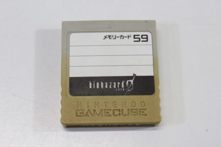 Official Nintendo GameCube Memory Card 59 Blocks Biohazard 0 ZERO OEM DOL-008 (B) Nintendo GameCube GC