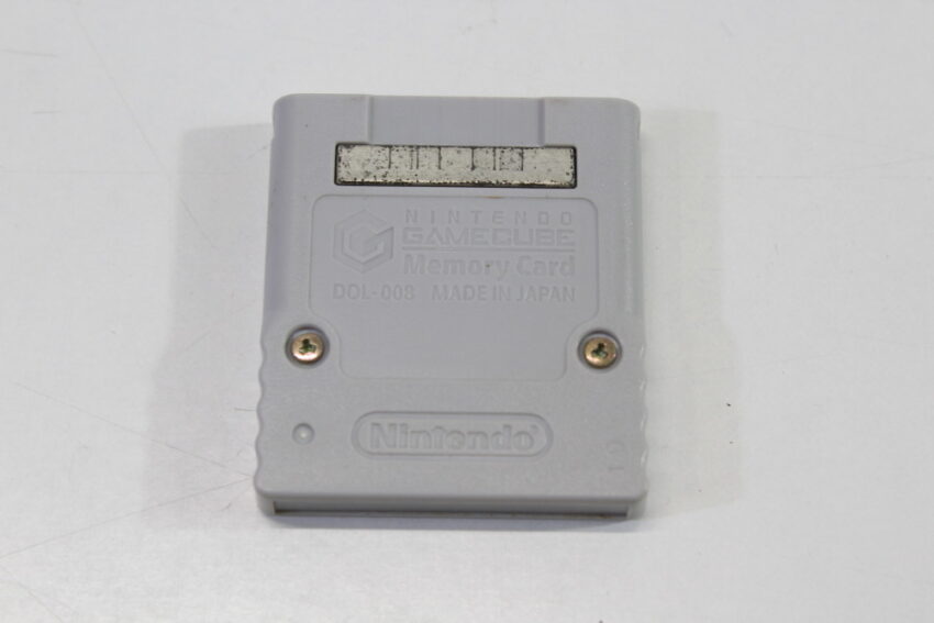 Official Nintendo GameCube Memory Card 59 Blocks OEM DOL-008 (A ...