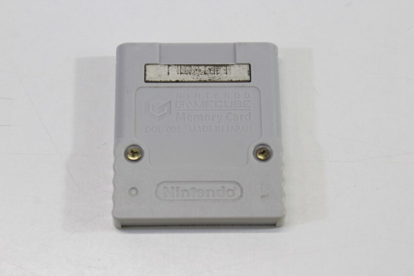 Official Nintendo GameCube Memory Card 59 Blocks OEM DOL-008 (B ...