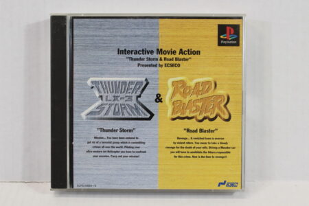 Thunder Storm LX-3 & Road Blaster CIB (B) SONY PlayStation 1 PS1