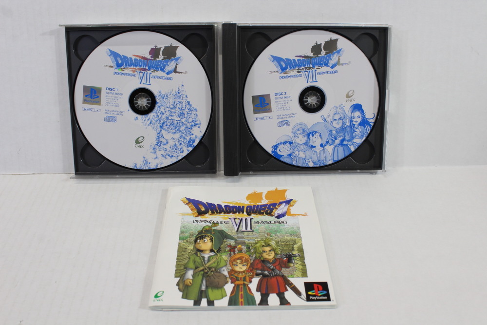 Dragon Quest VII 7 CIB (B) SONY PlayStation 1 PS1