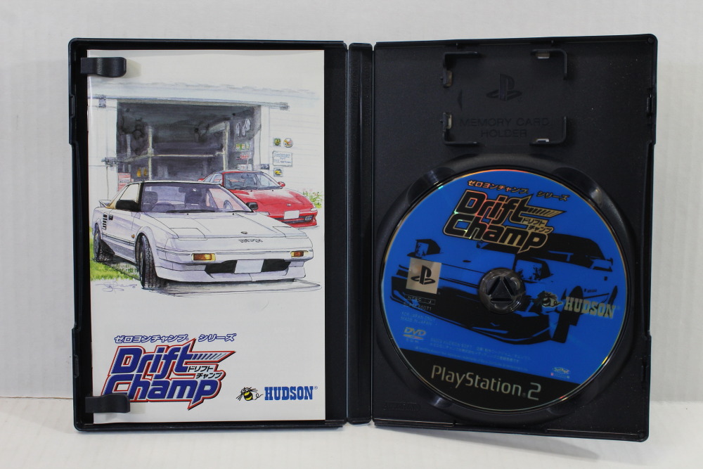 Drift Champ Zero4 Champ Series CIB (B) SONY PlayStation 2 PS2