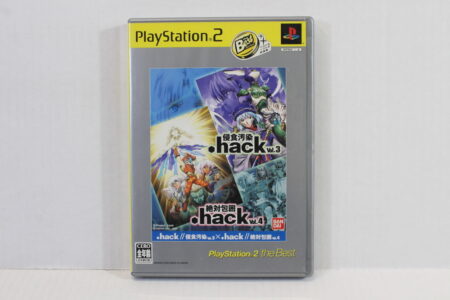 No Manual .hack Vol 3 x Vol 4 Outbreak Quarantine (B) SONY PlayStation 2 PS2