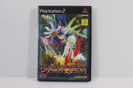 No Manual Breath of Fire V 5 Dragon Quarter (B) SONY PlayStation 2 PS2