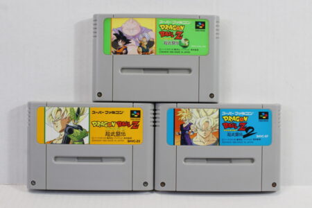 Lot of 3 Dragon Ball Z Super Butouden 1 2 3 (C) Nintendo Super Famicom SFC