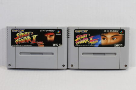 Lot of 2 Street Fighter II 2 & Turbo SFC (C) Nintendo Super Famicom SFC