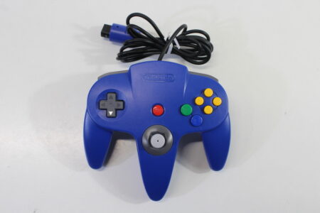 Official Nintendo 64 Controller Blue 8/10 Tight Stick (A) Nintendo 64 N64