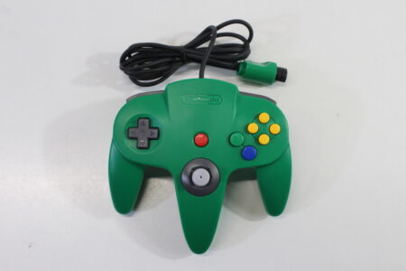 Official Nintendo 64 Controller Green 8/10 Tight Stick (A) Nintendo 64 N64