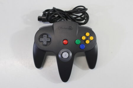 Official Nintendo 64 Controller Black x Gray 9.5/10 Tight Stick (A) Nintendo 64 N64