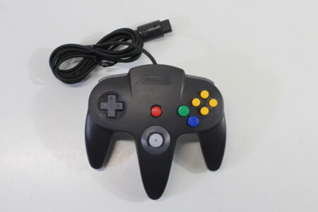 Official Nintendo 64 Controller Black x Gray 9~9.5/10 Tight Stick (A) Nintendo 64 N64
