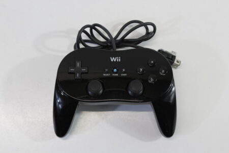 Nintendo Wii Classic Pro Controller Black RVL-005 (B)