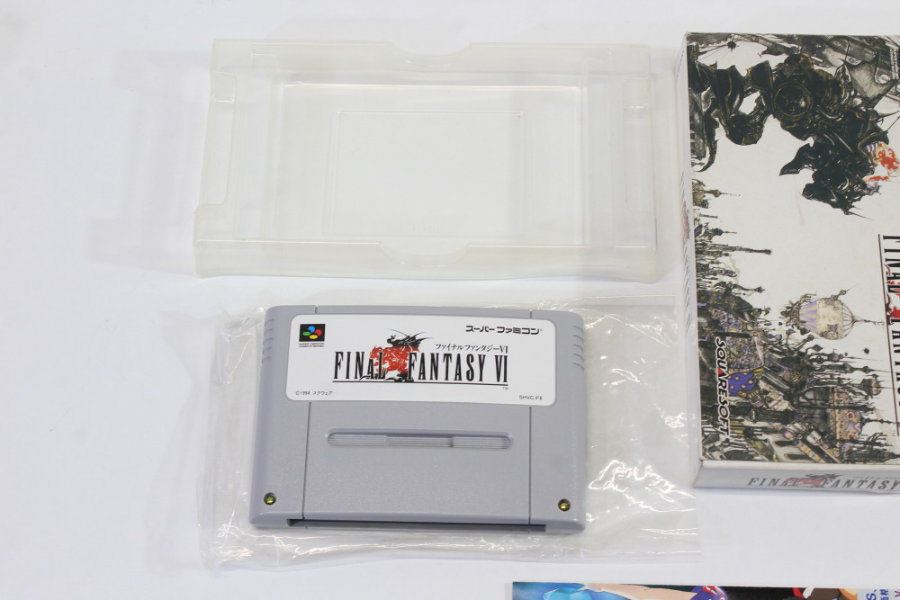 Final Fantasy VI 6 CIB Boxed (B) Nintendo Super Famicom SFC